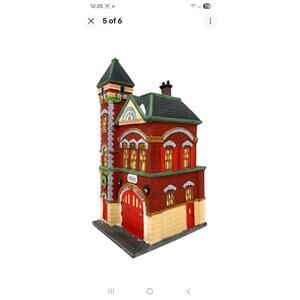 Department 56 "Red Brick Fire Station" #5536-0 (#34)
